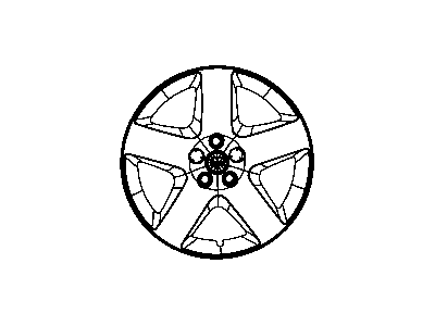 Chrysler Wheel Cover - ZY74ZDJAA