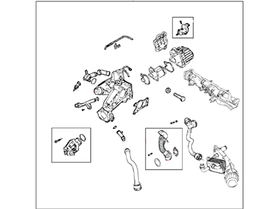 Dodge Journey EGR Valve - 68093459AA