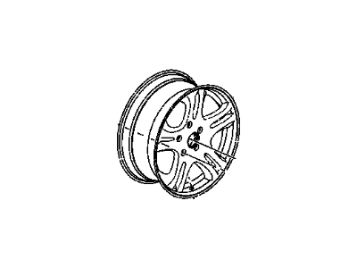 Chrysler 300M Spare Wheel - UW21ZDJAB