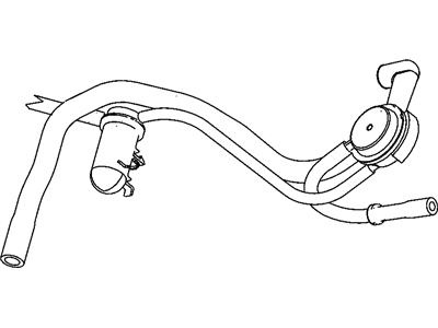 Mopar 52100468AF Hose-Fuel Vapor