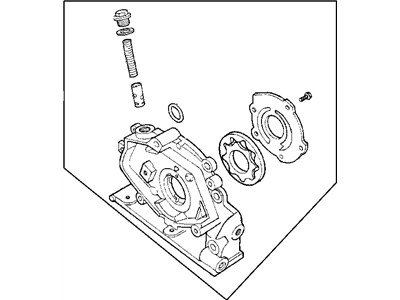 2005 Dodge Neon Oil Pump - 4667884AC