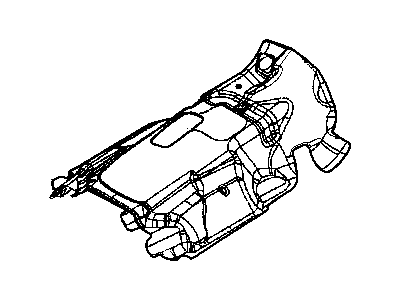 Mopar 55352864AB Pad-Tunnel