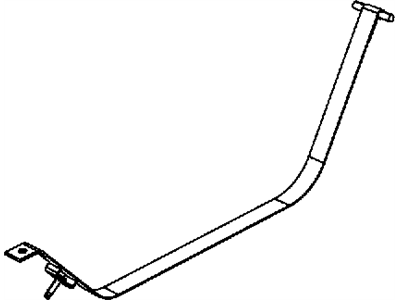 Jeep Fuel Tank Strap - 5105548AD