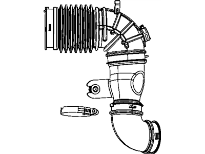 Jeep Wrangler Air Intake Coupling - 4721136AF