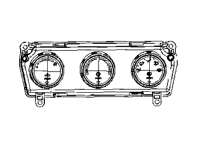 Mopar 55111463AE Air Conditioner And Heater Control