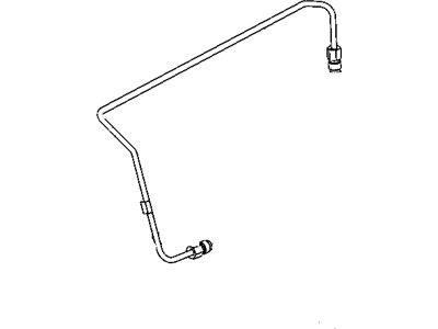 2007 Jeep Commander Brake Line - 52090405AF