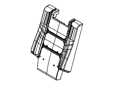 Mopar 68101094AA Foam-Seat Back