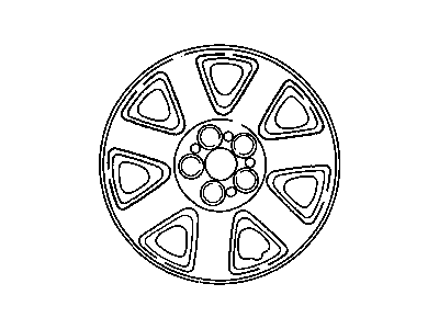 Chrysler Sebring Wheel Cover - RA42PAKAD