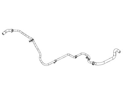 2013 Chrysler 300 Brake Booster Vacuum Hose - 4581489AE