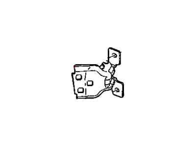 Mopar 55136480AE Door Half Lower Hinge