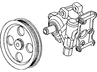 Mopar 68034330AA Kit-Pump & PULLEY