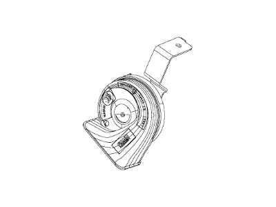 Mopar 68207362AA Horn