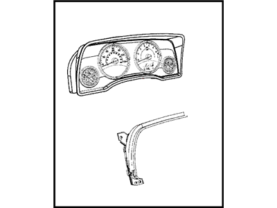 Mopar 68080404AD Cluster-Instrument Panel