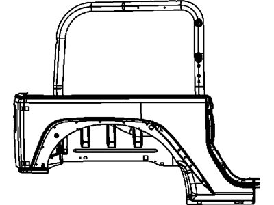 Mopar 4589898AB Panel-WHEELHOUSE