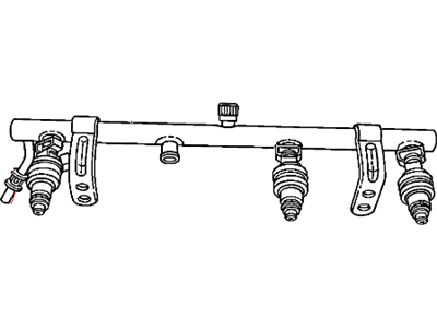 Mopar 4891195AA Rail-Fuel