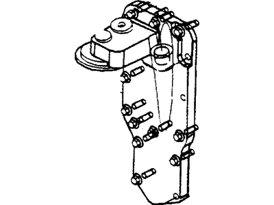 Mopar 5014193AA Connector-Oil Filter