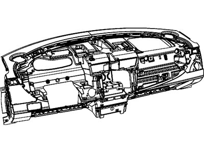 Mopar 1GA40ZJ8AD Panel-Instrument Panel