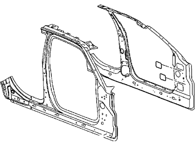 Mopar 68043535AD Panel-Body Side Aperture Front