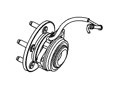 Mopar 52128694AD Sensor-Anti-Lock Brakes