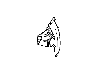 Mopar 4724717AB Shield-Splash