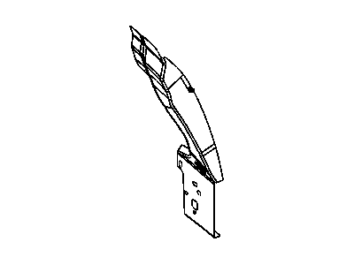 Mopar 5067225AC TROUGH-LIFTGATE Opening