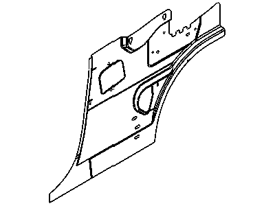 Mopar 5067431AC Panel-Quarter Inner