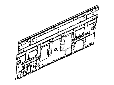 Mopar 55112094AB REINFMNT-Cab Back