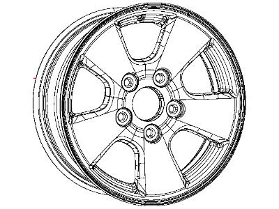 2015 Ram 1500 Spare Wheel - 4755161AA