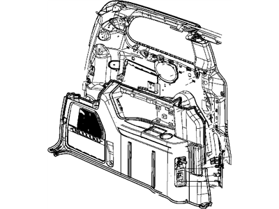 Mopar 5RU41DX9AA Bezel-Power Outlet