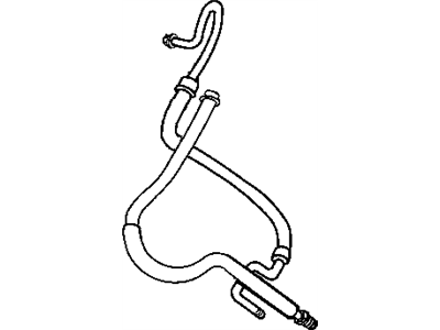 Dodge Ram Van Power Steering Hose - 52039464