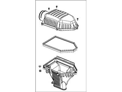 Mopar 5038441AE Air Cleaner