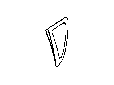 Mopar 5191234AD Glass-Quarter Window