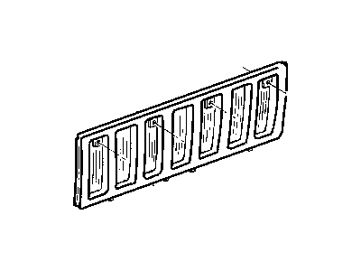 Mopar 5EM65DX8 Grille-Radiator