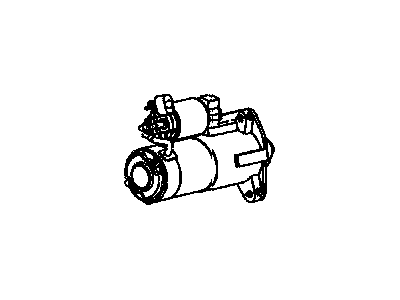 Jeep Wrangler Starter Motor - 4801268AB