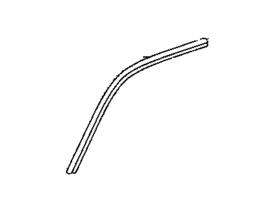 Mopar 55275436AB WEATHERSTRIP-Body Side