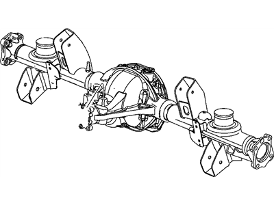 Mopar 5135770AD Axle-Service Rear