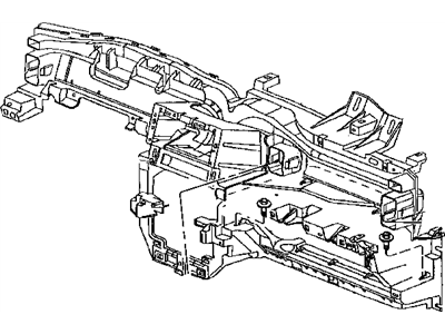 Mopar 55116407AC Duct-Instrument Panel