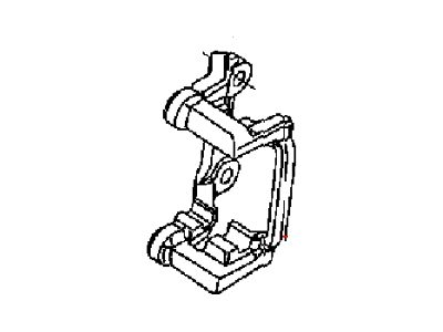 Mopar 68245123AA Adapter-Disc Brake CALIPER