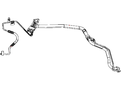 Mopar 68105177AE Line-A/C Suction And Liquid