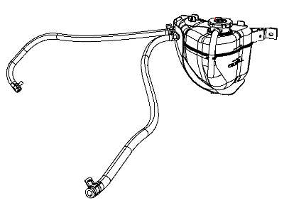 Mopar 55056622AD Bottle-PRESSURIZED COOLANT