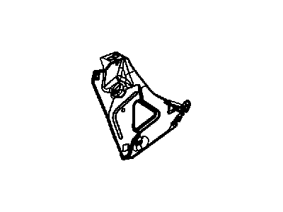 Mopar 4389830AC Bracket-Folding Top Mounting Plate