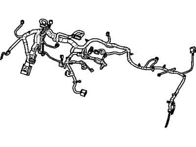 Mopar 68031222AB Wiring-Instrument Panel