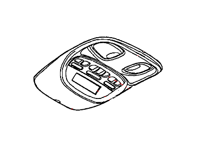 Mopar 5014271AA Console-Overhead Mini