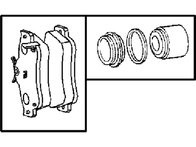 2004 Dodge Neon Brake Caliper Piston - 5017842AA