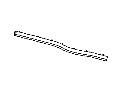 Mopar 5074507AB WEATHERSTRIP-Hood To Radiator