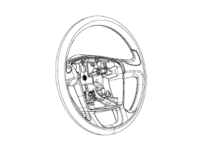 2021 Ram ProMaster 1500 Steering Wheel - 1ZT71JXWAC