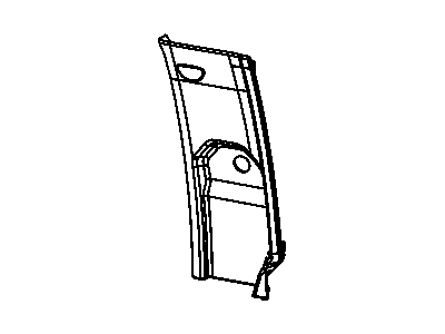 Mopar 1ED22BD1AA Panel-C Pillar