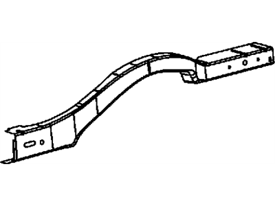 Mopar 68020264AA Rail-Rear