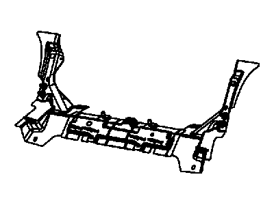 Mopar 4780840AI CROSSMEMBER-Floor Pan