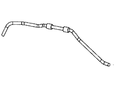 2008 Dodge Sprinter 2500 Brake Booster Vacuum Hose - 68013556AA